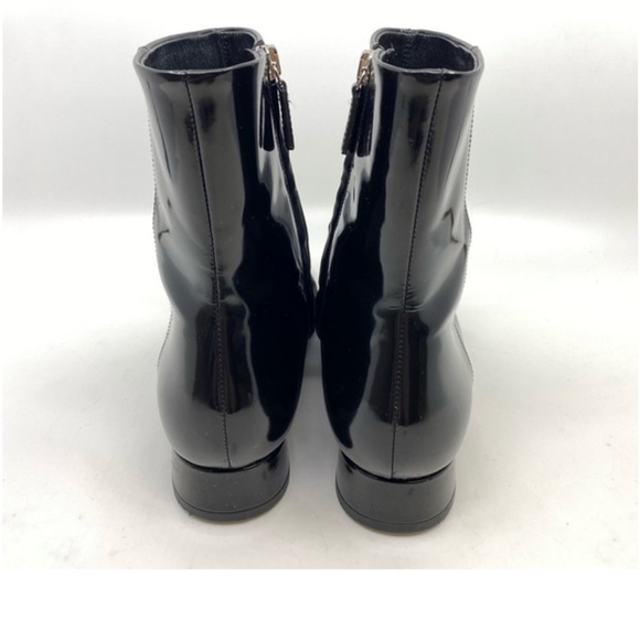 Gucci Patent Leather Horsebit Ankle Boots - Picture 3 of 8